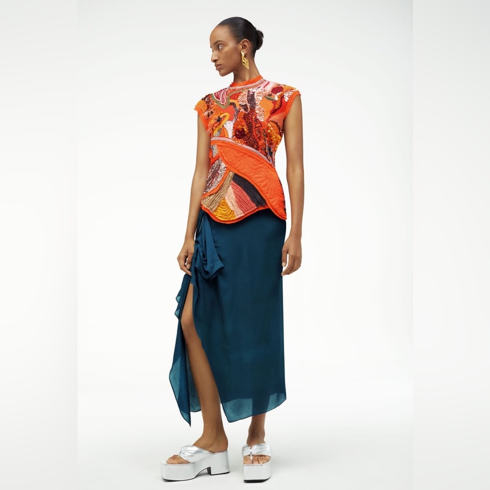 ZARA BEADED DRESS LIMITED EDITION - Picture 5 of 13